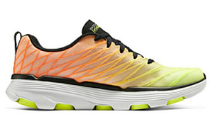 Skechers Cushioning Rebound Low-Top Casual Y2K Vintage Running Shoes Men's Yellow Orange 1 2658141