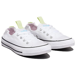 Converse Chuck Taylor All Star Shoreline Wear resistant And Lightweight Low Top Casual Shoes Women's White 2 2658554