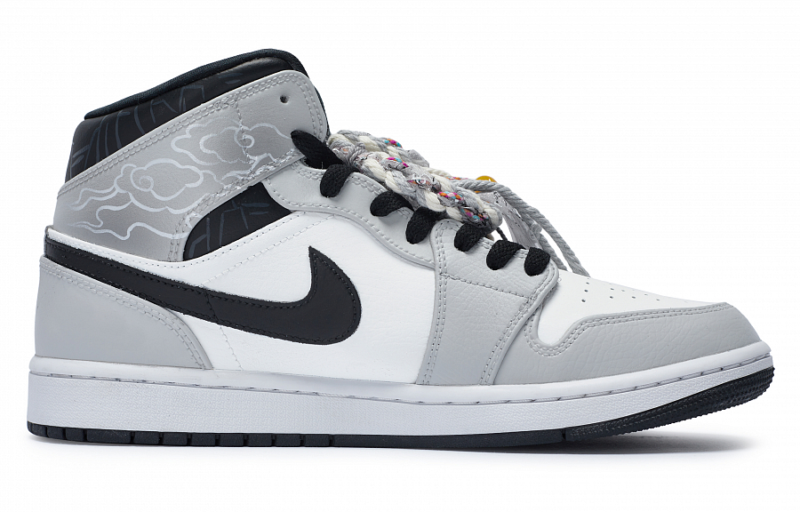 Jordan Air Jordan 1 Vintage Basketball Shoes Men Mid Top White купить в интернет-магазине Yoocart с быстрой доставкой по России.