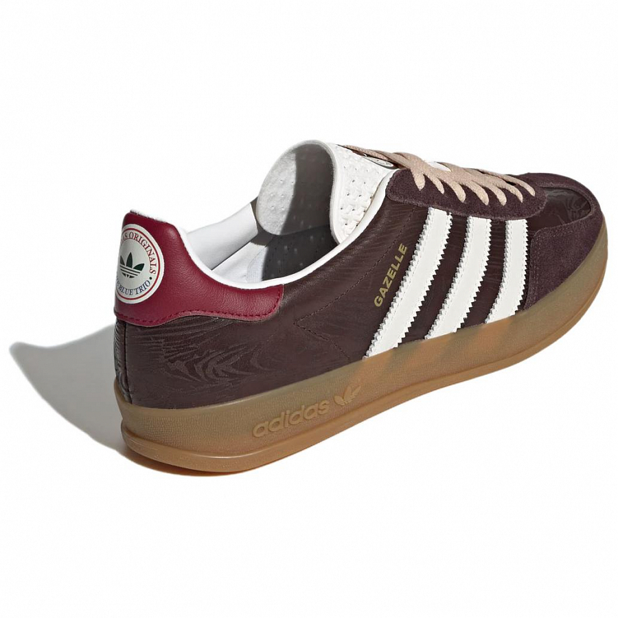 Adidas Originals GAZELLE Slip Resistant Low Top Skateboard Shoes Unisex Umber