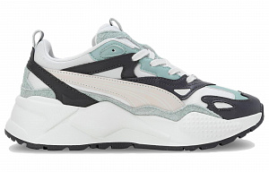 PUMA RS X Efekt Lu Low Top Casual Shoes Women's White Black Green 1 2660441