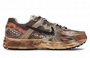 Nike Air Zoom Vomero 5 Low-Top Running Shoes Men's Brown Yellow Orange 1 2660497