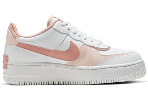 Nike Air Force 1 Low Panda Paw Stars Little Panda Anti-Slip Wear-Resistant Low-Top Skateboard Shoes Women's Pink White 1 2661318