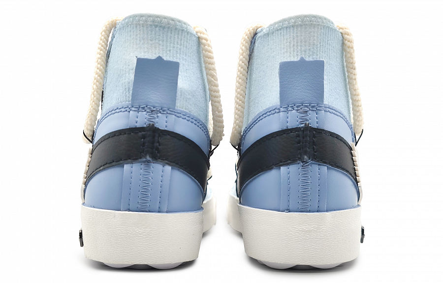 Nike Blazer 77 Jumbo High-Top Skateboard Shoes Unisex White Blue Black купить в интернет-магазине Yoocart с быстрой доставкой по России.