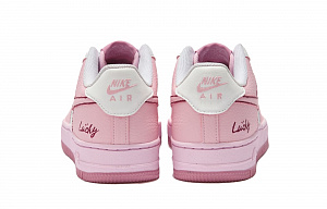 Nike Air Force 1 Running Sweetheart SAML Anti-Slip Wear-Resistant Low-Top Skateboard Shoes GS Pink White 1 2661769