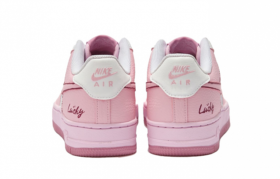 Nike Air Force 1 Running Sweetheart SAML Anti-Slip Wear-Resistant Low-Top Skateboard Shoes GS Pink White купить в интернет-магазине Yoocart с быстрой доставкой по России.