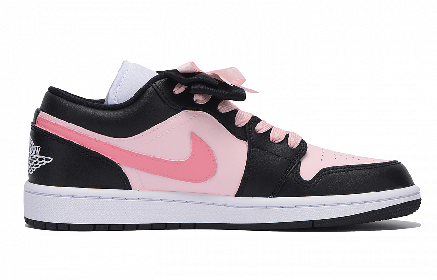 Jordan Air Jordan 1 Chestnut Slip-Resistant Coverage Low-Top Vintage Basketball Shoes Women's Black Pink купить в интернет-магазине Yoocart с быстрой доставкой по России.