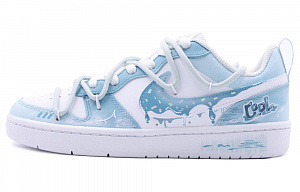 Nike Court Borough Skateboard Shoes Women's Low top White
