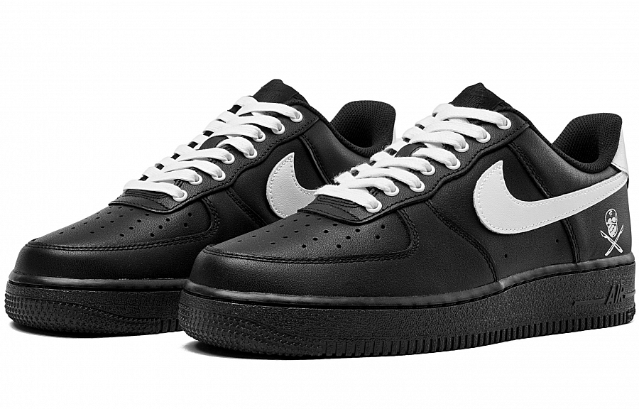 Nike Air Force 1 Air Force 1 Wear-Resistant Balance Low-Top Skateboard Shoes Unisex Black White купить в интернет-магазине Yoocart с быстрой доставкой по России.