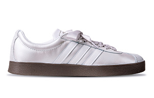 Adidas Neo Vl Court Tree Silver Sea Star Joy Slip-Resistant Low-Top Skateboard Shoes Unisex Silver 1 2662548