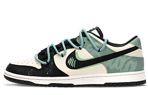 Nike Dunk Turquoise Skateboard Shoes Men's Black Green 1 2662675