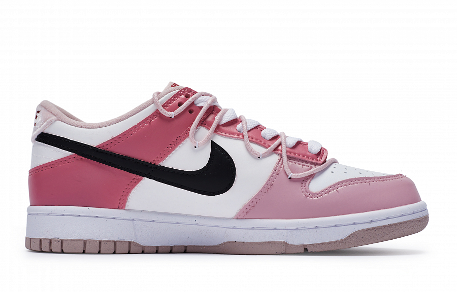 Nike Dunk 811 Manufacturing, Entwined Emotions Low Top Skateboard Shoes Women's Pink White Black купить в интернет-магазине Yoocart с быстрой доставкой по России.