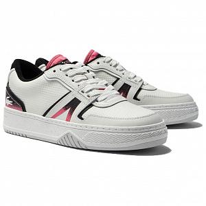 LACOSTE L001 Low Top Skateboard Shoes Women's White 1 2664297