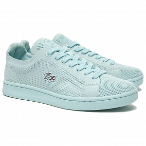 LACOSTE Carnaby Low-Top Skateboard Shoes Women's Green 1 2664302