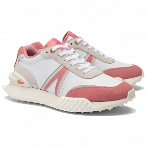 LACOSTE L-spin Low-Top Casual Shoes Women's White Pink 1 2664607