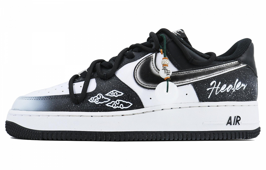 Nike Air Force 1 Skateboard Shoes Unisex Low-Top Black/White купить в интернет-магазине Yoocart с быстрой доставкой по России.