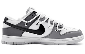 Nike Dunk Low 'Neutral Grey' Low-Top Skateboard Shoes GS Black White 1 2665120