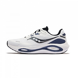 Saucony Phoenix Inferno Firebird 3 Anti Slip Wear Resistant Low Top Running Shoes Unisex White Blue