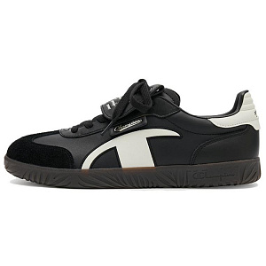 Champion Champ T Trainer T Shaped German Army Trainers Low Top Skateboard Shoes Men's Black 1 2665749
