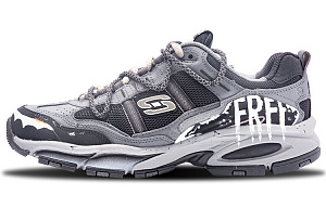 Skechers Vigor Slip Resistant, Abrasion Resistant, Breathable Low Top Casual Shoes Men's Gray