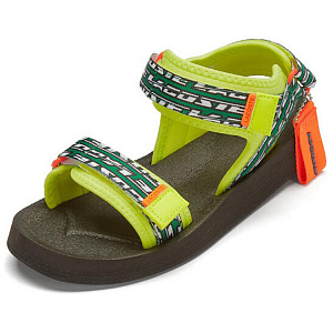 LACOSTE Beach Sandals Women's Yellow Black 1 2667339