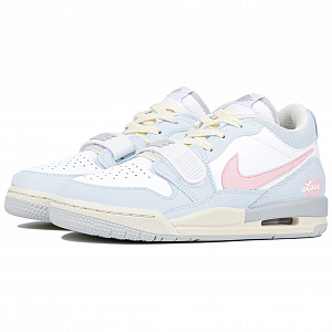 Jordan Legacy 312 Low Dusty Pink Gray Blue Anti-Slip Wear-Resistant Low-Top Vintage Basketball Shoes GS Pink Gray Blue 2 2667502