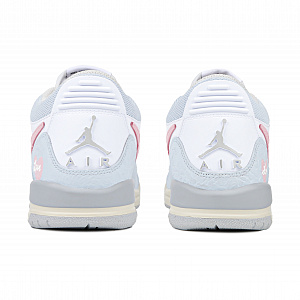 Jordan Legacy 312 Low Dusty Pink Gray Blue Anti-Slip Wear-Resistant Low-Top Vintage Basketball Shoes GS Pink Gray Blue 3 2667503