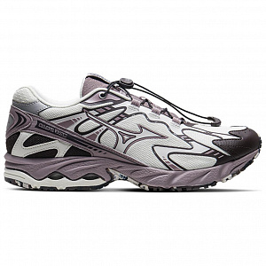 Mizuno Wave Solar V2 Wear-Resistant Low-Top Casual Running Shoes Unisex White Purple 1 2667835