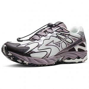 Mizuno Wave Solar V2 Wear-Resistant Low-Top Casual Running Shoes Unisex White Purple 2 2667836