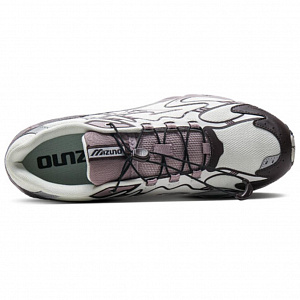 Mizuno Wave Solar V2 Wear-Resistant Low-Top Casual Running Shoes Unisex White Purple 3 2667837