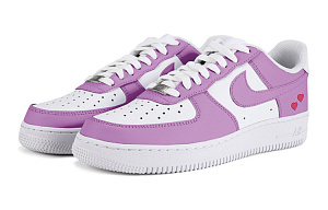Nike Air Force 1 Air Force 1 Low-Top Skateboard Shoes Women's Purple 2 2667853