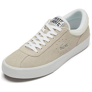 LACOSTE Low-Top Skateboard Shoes Men's Light Brown 1 2667860