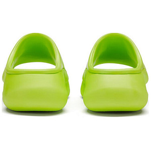 LACOSTE Rubber Sole Abrasion-Resistant Slide Slippers Women's Green 3 2667867