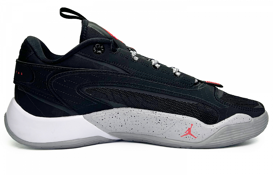 JORDAN Luka 2 Basketball Shoes Unisex Low-Top Black White купить в интернет-магазине Yoocart с быстрой доставкой по России.