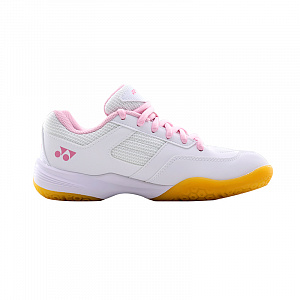 YONEX 220 Collection Slip Resistant, Abrasion Resistant, Breathable Coverage Low Top Badminton Shoes Women's White Pink 1 2668695