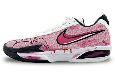 Nike Air Zoom G.T. Cut Academy Low Top Basketball Shoes Men's Pink