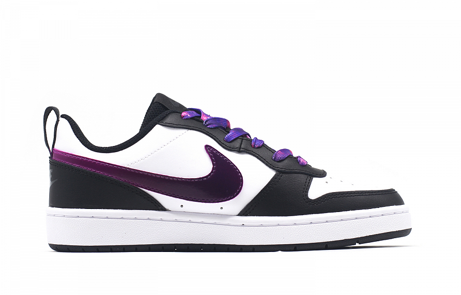 Nike Court Borough Low Starry Sea Slip-Resistant Cushioning Wear-Resistant Low-Top Skateboard Shoes GS Black Pink купить в интернет-магазине Yoocart с быстрой доставкой по России.