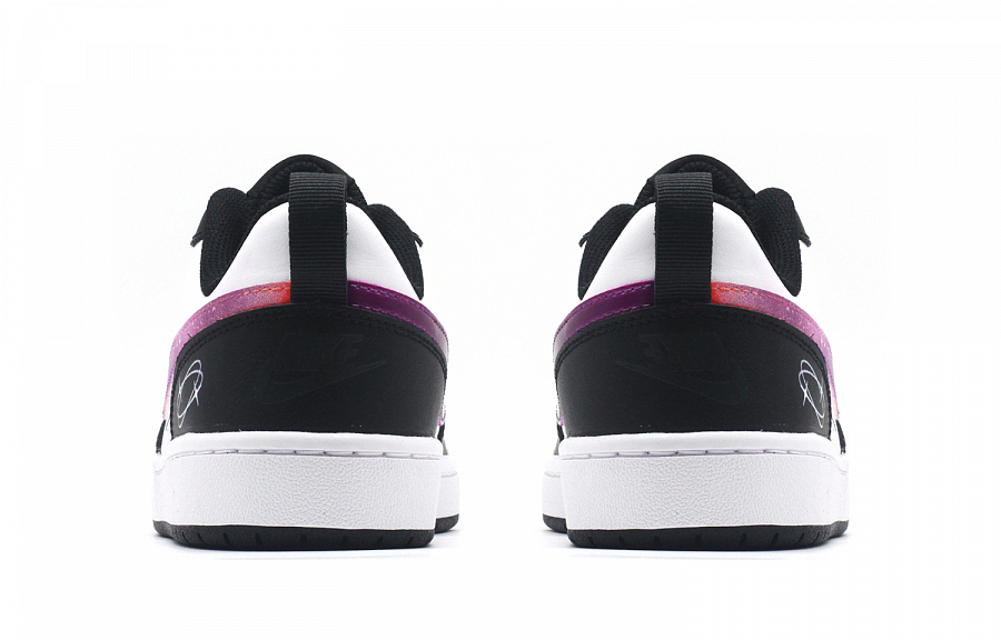Nike Court Borough Low Starry Sea Slip-Resistant Cushioning Wear-Resistant Low-Top Skateboard Shoes GS Black Pink купить в интернет-магазине Yoocart с быстрой доставкой по России.
