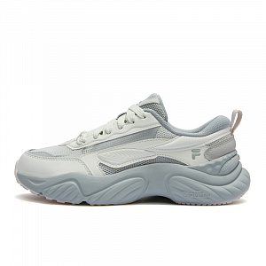 FILA FUSION Conch Dx Conch Shoes Breathable Moisture-Wicking Coverage Low-Top Casual Shoes Women's Gray White