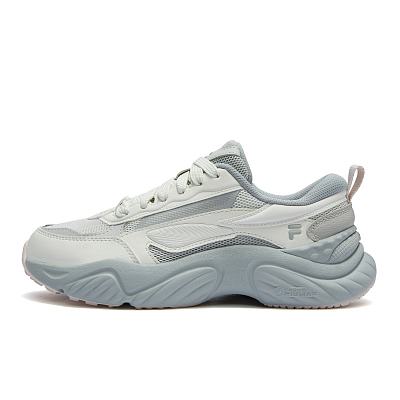 FILA FUSION Conch Dx Conch Shoes Breathable Moisture-Wicking Coverage Low-Top Casual Shoes Women's Gray White