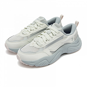 FILA FUSION Conch Dx Conch Shoes Breathable Moisture-Wicking Coverage Low-Top Casual Shoes Women's Gray White 1 2670490