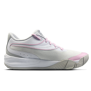 PUMA Triple Shock Absorbers Slip Resistant Abrasion Resistant Low top Basketball Shoes Unisex Pink White 1 2670514