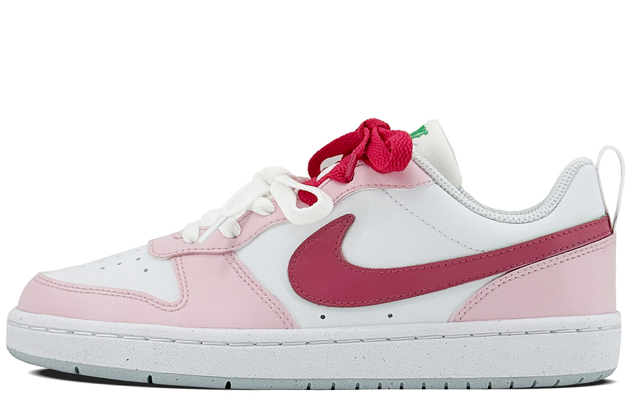 Nike Court Borough Anti Slip Wear Resistant Low Top Skateboard Shoes Women's Goddess Pink купить в интернет-магазине Yoocart с быстрой доставкой по России.