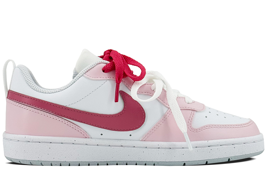 Nike Court Borough Anti Slip Wear Resistant Low Top Skateboard Shoes Women's Goddess Pink купить в интернет-магазине Yoocart с быстрой доставкой по России.
