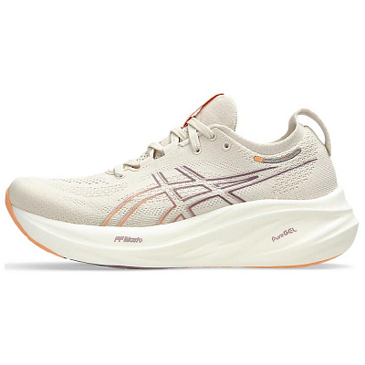 Asics GEL NIMBUS 26 Cushioning Low Top Running Shoes Women's Khaki
