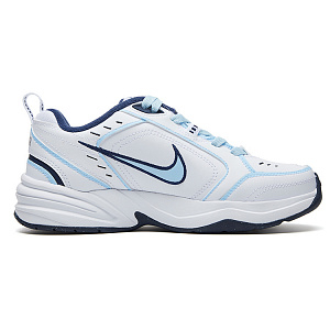 Nike Air Monarch 4 Blue Fairy Tale Town Anti-Slip Wear-Resistant Low-Top Chunky Sneakers Unisex White Blue 1 2670627