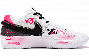 Nike Ja 1 Wear-Resistant Low-Top Basketball Shoes Men's Pink White 1 2670776