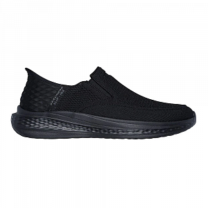 Skechers Street Breathable Support Lightweight Height Increasing Low-Top Casual Shoes Men's Black 1 2671207