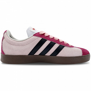 Adidas Neo Vl Court Slip-Resistant Impact Resistance Wear-Resistant Low-Top Skateboard Shoes Unisex Raspberry Pink 1 2671432