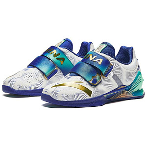 Anta Anti-Slip Wear-Resistant Low-Top Training Shoes Men's White Blue 1 2671448